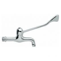 An der Wand montierter erweiterter Beckenhahn mit klinischem Hebel Idral 02001/DC Chrom