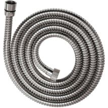 Idro Bric - Idro-bric Schlauch 1/2 Zoll Doppelter Crimpanschluss 150cm Chrom - H0232 A150
