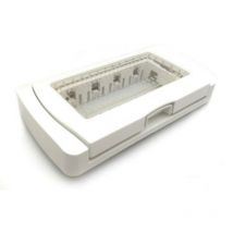 Mapam - Plaque idrobox gem compatible vimar plana 14943.01 ip55 3 modules blanc - s6003b