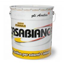 Idropittura Lavabile Acrilica Casabianca Laiv col. Bianco 4 Lt.