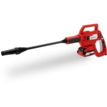 Idropulitrice portatile 20V, portata massima 2,5L/min, pressione d'esercizio 25Bar, con batteria al litio 2.0Ah e caricatore inclusi – Greencut
