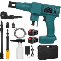 Geevorks - Idropulitrice portatile senza spazzole 900PSI 62BAR Idropulitrice elettrica ad alta potenza senza spazzole 2 pezzi Pistola ad acqua