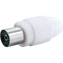 Schwaiger Gmbh - Schwaiger Koaxial Buchse Kst21 532 Weiß, 1stk. Buchse