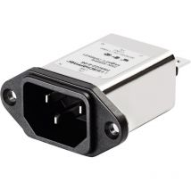 Schaffner - fn 9222-6-06 fn 9222-6-06 Netzfilter mit Kaltgerätebuchse 250 v/ac 6 a 0.78 mH (b x h) 48