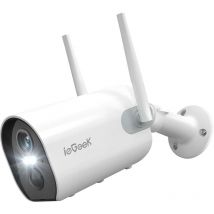 3MP Caméra Surveillance WiFi Exterieure sans Fil Vision Nocturne Couleur ZS-GX2S - Iegeek