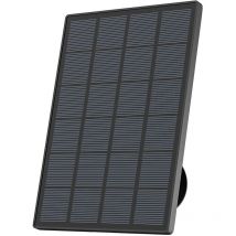 Iegeek - Micro-USB Solarpanel für Überwachungskamera Aussen Akku Wetterfest 360° Einstellbare Halterung usb Schnittstelle Unterbrechungsfreie