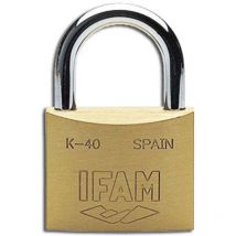 IFAM K-25 Cadenas en laiton avec clés identiques 012505