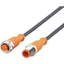 EVC011 Jonction mâle, droit, femelle, droit 0.6 m Nombre de pôles: 4, 5 1 pc(s) - Ifm Electronic