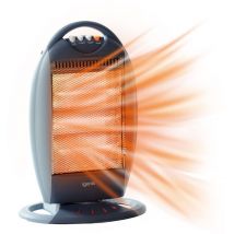 Igenix - Electric Halogen Heater, 3 Heat Settings, 1200W, Grey - IG9514