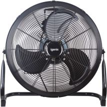 Igenix Air Circulator Floor Fan, 3 Speeds, 18 Inch, Black - DF1800BL