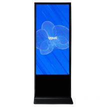 iggual Interaktives Multimedia 4K Totem, Orchid 55". Touch 10 PT.OS. Windows 10 Pro. Processor i3 10th Gen. RAM 4GB, ROM 128 GB. WiFi.(187x76,8x45)