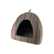 Zolux - Iglú de gato Gris a rayas - 409521GRR
