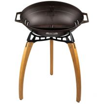 Ignium taran pure braciere di ghisa portatile alto da giardino terrazzo campeggio