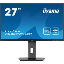 Iiyama - Moniteur XUB2797HSN-B2-27, ips, 1920 x 1080/100Hz, 1H1DP1C, Has, RJ45