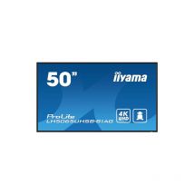 Iiyama - ProLite LH5075UHS-B1AG 125,7cm (50') 4K uhd Signage Monitor DP/HDMI/RJ45
