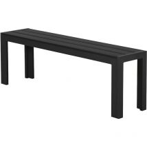 Ebuy24 - Ikky Gartenbank, 132 cm schwarz/schwarz.