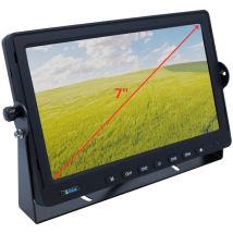 Il monitor da 10.1" per la visione posteriore del veicolo supporta telecamere AHD 1080P, con DVR per la registrazione delle immagini, 4 ingressi