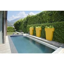 Slide - Il Vaso Blu polvere - 168 / 38 h 140 cm Vaso decorativo in polietilene originale colorato giardino di design esterno interno bar ristorante