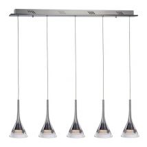 Illuminati Lighting - Illuminati Jewel Barre lumineuse à 5 led Suspension led Dimmable 3000K