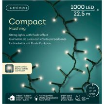 Webmarketpoint - Illuminazione led compatta - 1000 luci - 22,5 m - Bianco caldo