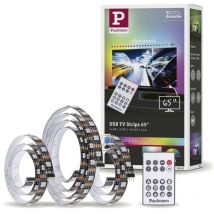 Paulmann tv Strips 65 Zoll 78881 Kit base striscia led con collegamento usb 5 v 2.4 m rgb 1 kit