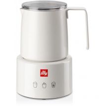 Illy - Milk Frother, Mousseur à lait électrique pour mousse à lait chaud et chocolat chaud (22984)