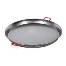 Padella per paella valenciana di 55 cm. Lucidato per 16 persone