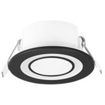 Trio - Foco Empotrable Core Led Negro 5w 3000k Ø8 cm Lighting