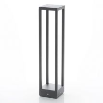 Lucande - Lámpara led para exterior 'Carlota' en Negro de Aluminio