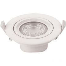 Luz de techo led empotrable blanca 10W Iluminación cob 50W - Blanco día 6000K