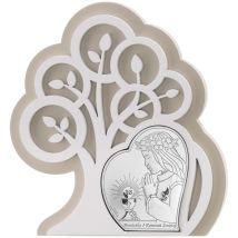 Image de la Sainte Communion, souvenir en argent de la première communion avec gravure Taille: 14x15,5 cm UGS : VL81400S/1L