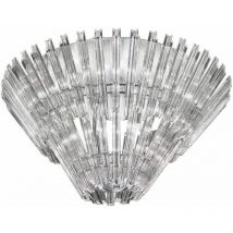 Imagine crystal chrome ceiling light 12 Bulbs