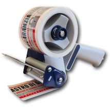 2 Dispenser per nastro adesivo 75x66 - Nastratrice professionale con regolatore di tensione - Tendinastro 75mm x 66mt - Imballaggi 2000