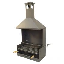 IMEX-71529 Cajon barbacoa con chimenea para obra con elevador [imex-71529]