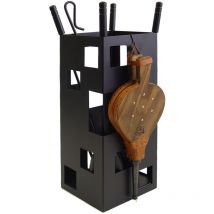 Imex El Zorro - 10046 - Camino gioco, quadrati (strumenti e soffietto in acciaio inossidabile 50 x 20 x 20 cm)