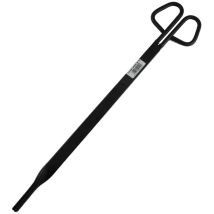 Tenaza Lue – 40 cm – Accessoire de cheminée et poêle – Fer forgé noir