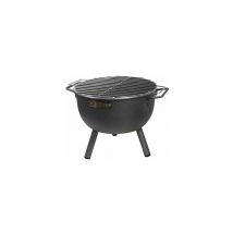 Barbecue tondo da tavolo con griglia in zinco ø30x28cm Imex El Zorro