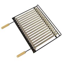Imex El Zorro 71664 – Barbecue Inox, 68 X 40 Cm, Colore: Nero