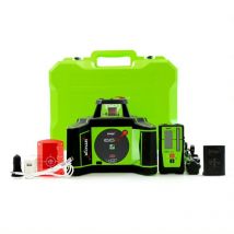 Imex - i66R 400m Range Rotating Laser Level + LRX6 Receiver x2 Batteries Hard Case