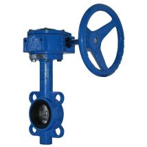 Imi Hydronic Engineering - imi ta Absperrklappe ta-btv pn 16, dn 500, Zwischenflanschklappe, Getriebe