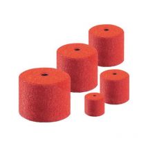 Imán, ø : 27,0 mm, altura 25 mm, Agujero M6, Fuerza de retención : 61 n
