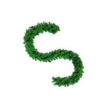 Everlands - Imperial Pine Christmas Garland - Plain Green - 270cm x 30cm