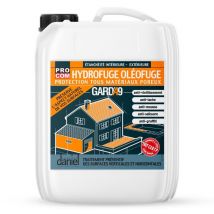 Procom - Imperméabilisant hydrofuge oléofuge anti tâches GARDA9 - Terrasse, sol, mur, façade, toiture 20 litres