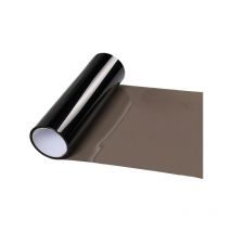 Imperméable Voiture Phare Film Film Teinté pour Phare de Voiture 200x30cm Noir Clair