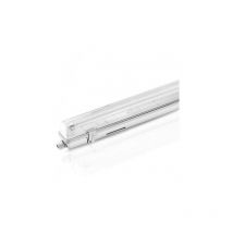 Vision-el - Custodia led per 1 tubo T8 18W 180° IP65 IK10 600mm