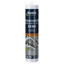 Bostik - S590 Sellador de edificios 4 en 1 Gris - 30615834