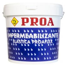 Impermeabilizante elástica para fachadas antigoteras Proa flex Proa bueu 15lts - bueu