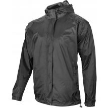 Imperméable de vélo XXL respirant et coupe-vent - noir