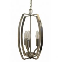Impex Lighting - Impex Alexis Plafonnier suspendu à 3 lumières en fil de laiton antique