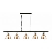 Impex Ava 5 Lichtleiste Gold